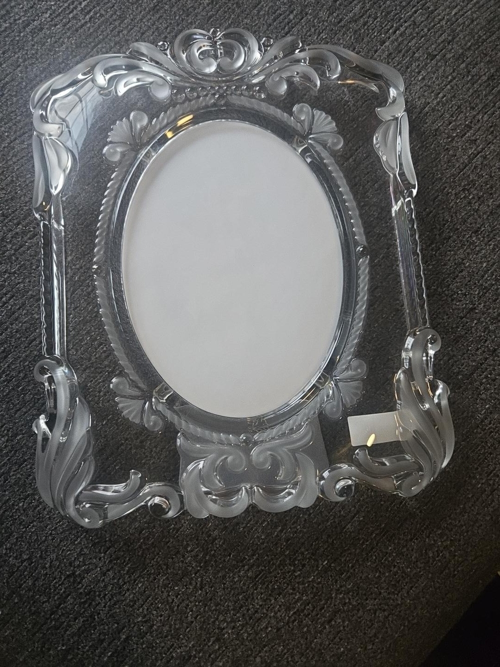Mikasa Clear Ornate Acrylic Decorative Wall Mirror